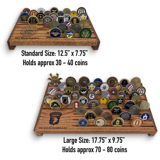Desktop Challenge Coin Holder – U.S. Army