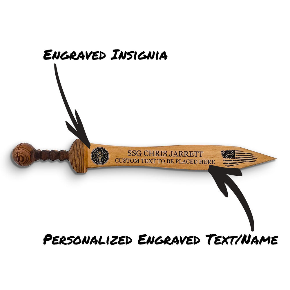 Gladius Wood Sword – Customize it!!