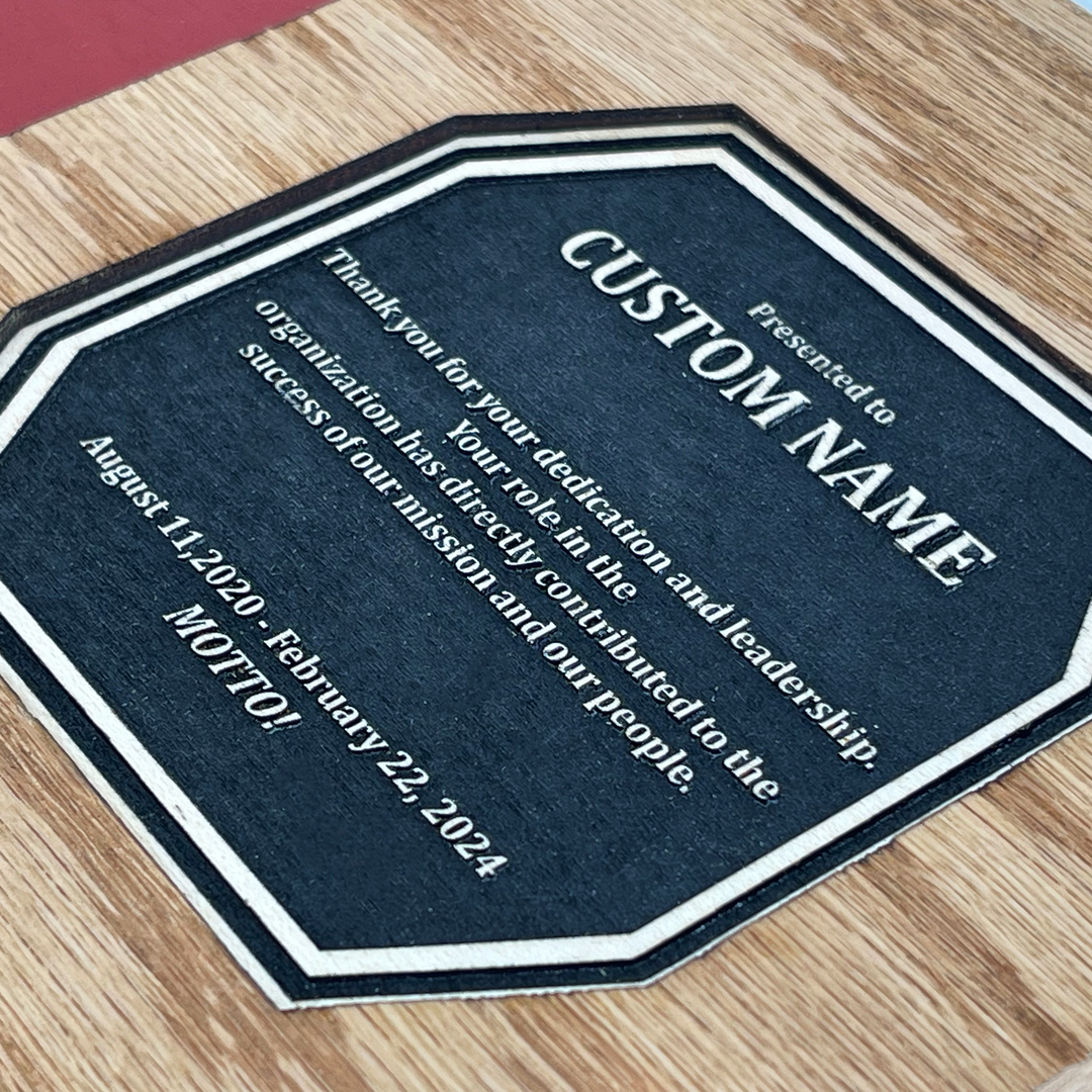 Handcrafted Guidon Plaque – USMC