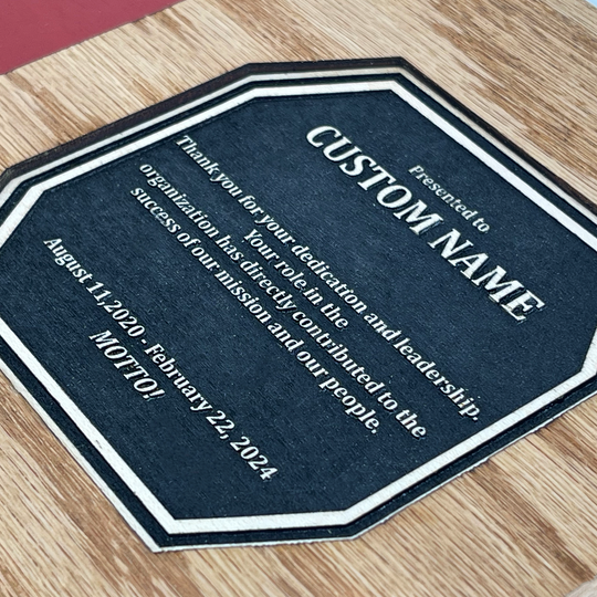 Handcrafted Guidon Plaque – USMC