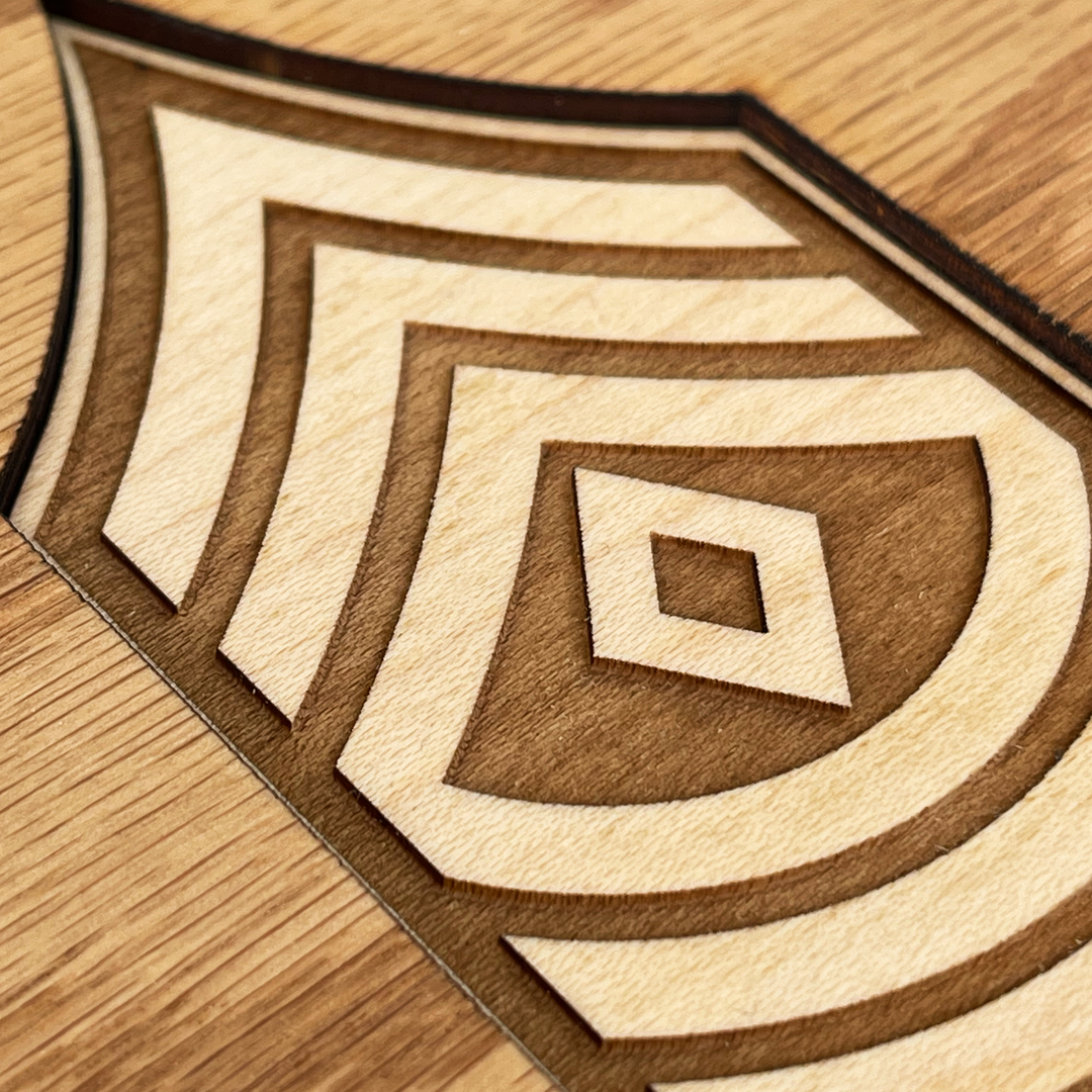 Handcrafted Guidon Plaque – U.S. Army