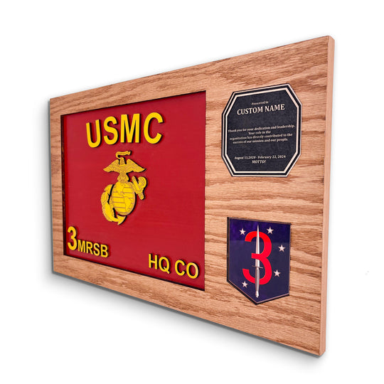 Handcrafted Guidon Plaque – USMC