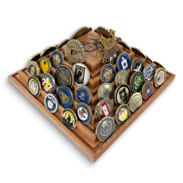 Spinning Challenge Coin Holder – USMC