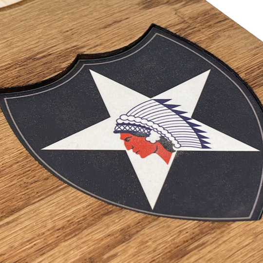 Handcrafted Guidon Plaque – U.S. Army